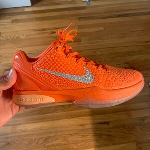 Nike Kobe 6 Total Orange Size 11